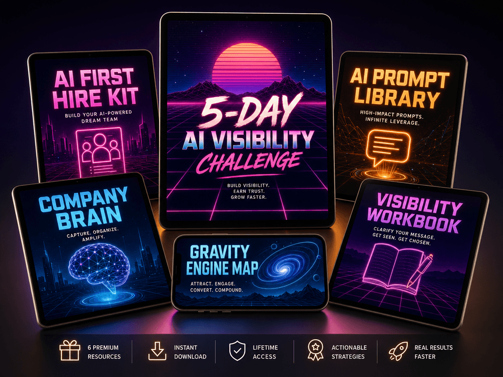 The 5-Day AI Visibility Challenge bundle